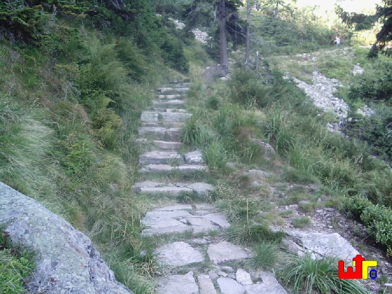 Abstieg Riesengebirge